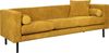 Home affaire 3-Sitzer Lillibeth Designsofa mit Wellenunterfederung, Maße B/T/H: 218/74/83 cm, Zierkissen als Wendekissen, Bezug Samtoptik oder Cord Bild 3
