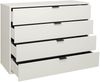 Kommode Erna 119x45x87 Kreidegrau matt Lack 14721 Bild 3