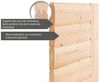 Karibu Jella Ecksauna mit Dachkranz + 9kW BIO-Kombiofen mit ext. Steuerung Easy Bild 4