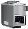 Karibu Jella Ecksauna mit Dachkranz + 9kW BIO-Kombiofen mit ext. Steuerung Easy Bild 2