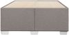vidaXL Bettgestell ohne Matratze Taupe 120x190 cm Stoff 3284461 Bild 4
