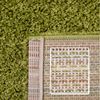 Carpettex 'Unicolor' Hochflor-Teppich, Höhe: 30 mm, Shaggy Langflor, Grün, 80 cm (Rund) Bild 3