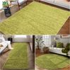 Carpettex 'Unicolor' Hochflor-Teppich, Höhe: 30 mm, Shaggy Langflor, Grün, 80 cm (Rund) Bild 2