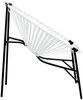 vidaXL Gartenstuhl in Ei-Form Schwarz und Weiß Poly Rattan 4009288 Bild 5