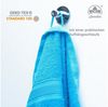 leevitex® Saunatuch Frottee XXL, (2-St), 80 x 200 cm, extra groß & saugfähig, Türkis/Ocean Bild 3