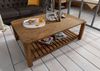 Couchtisch Sheesham 120x80x45 braun geölt BUENO #1001 Bild 2