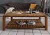 Couchtisch Sheesham 120x80x45 braun geölt BUENO #1001 Bild 3