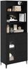 vidaXL Highboard Schwarz Eichen-Optik 69,5 x 34 x 180 cm Holzwerkstoff 3416101 Bild 3