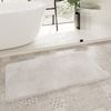 Homie Living Badematte Porto Azzurro, Höhe 30 mm, rutschhemmend beschichtet, fußbodenheizungsgeeignet, schnell trocknend, Polyester, rechteckig, Badteppich, uni, rechteckig & rund, waschbar, Badezimmerteppich Bild 5