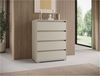 Kommode Ivana / Ikarus, Holzwerkstoff, Beige, Braun, 80 x 103 x 48 cm Bild 4