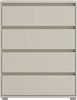 Kommode Ivana / Ikarus, Holzwerkstoff, Beige, Braun, 80 x 103 x 48 cm Bild 2