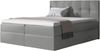 99rooms Cesar Boxspringbett Kunstleder 200x200 cm Grau Bild 2