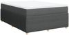 vidaXL Boxspringbett mit Matratze Dunkelgrau 140x200 cm Stoff 3285575 Bild 2