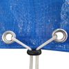vidaXL Poolabdeckung rund, PE blau, 360-367 cm Bild 5