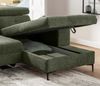 Sofa Neapel von Benformato mit Sitzvorschub und Staukasten Bild 5