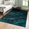 Mazovia Designteppich Modern Teppich für Wohnzimmer, Schlafzimmer, Esszimmer, 80 x 200 cm, Kurflor, Waschbar in Waschmaschine, Höhe 5 mm, Rutschfest Bild 2