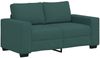 vidaXL 3-teiliges Sofa-Set mit Kissen, dunkelgrüner Stoff 3324654 Bild 5