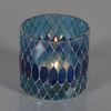 Marokkanisches Mosaik Windlicht Rayan Dunkelblau 2 er Set Bild 3
