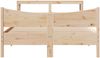 vidaXL Massivholzbett mit Kopfteil 120x190 cm Kiefer 3306321 Bild 4