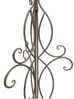 DanDiBo Rankhilfe Metall Rankgitter 125 cm 93998 Kletterhilfe Bodenstecker Blumenhalter Ranksäule Bild 4