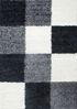 KADIMA DESIGN Teppich RHEIN Shaggy Langflor Wohnzimmer Schlafzimmer Waschbar Esszimmer, Läufer, Höhe: 32 mm, Schwarz, 60x110 cm, Wohnzimmerteppich Strapazierfähig Waschbar Bild 2