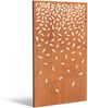 Adezz Paneel Abstract CPA4 Cortenstahl 110x180cm Gartenpaneel Sichtschutz Paneel Deko Wand Bild 2