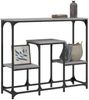 vidaXL Konsolentisch Grau Sonoma 89,5x28x76 cm Holzwerkstoff 833386 Bild 3