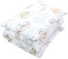 TupTam Kinderbettdecke-Set, Ganzjahresdecke, 2tlg., 1x Bettdecke, 1x Flachkissen, Tiere auf Wolken, 135x100 cm Bild 4