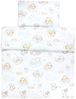 TupTam Kinderbettdecke-Set, Ganzjahresdecke, 2tlg., 1x Bettdecke, 1x Flachkissen, Tiere auf Wolken, 135x100 cm Bild 2