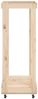 vidaXL Kaminholzregal mit Rollen 76,5x40x108 cm Massivholz Kiefer 832325 Bild 5