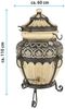 Tandoor Griechenland Lehmofen aus Schamott Classic 7-teilig Bild 4