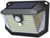 LUXULA LED Solarleuchte Solar-Wandleuchte, PIR & LUX Sensor, 3 Lichtmodi, IP44, kaltweiß, LED fest integriert, Tageslichtweiß, kaltweiß Bild 2