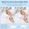 Elegear Nackenstützkissen nackenkissen orthopädisch, memory foam kissen, orthopädisches kissen, Füllung: Memory Foam, Bauchschläfer, Rückenschläfer, Seitenschläfer, 55 x 35cm Ergonomisches Schlafkissen mit Kissenbezug Bild 2
