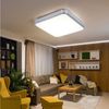 LED Deckenlampe, IP44, weiß, chrom, warmweiß, L 29cm Bild 3