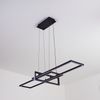 hofstein Pendelleuchte »Muina« dimmbare Hängelampe, Metall, Schwarz, weißer Kunststoffschirm, 3000 Kelvin, 1xLED 34 Watt, max. 4200 Lumen Bild 2