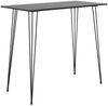 vidaXL 5-tlg. Bar-Set Schwarz [3057829] Bild 2