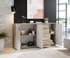 Kommode >Freida< (B/H/T 160 x 82 x 35 cm) in Old-Style - 160x82x35cm (BxHxT) Bild 4