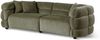 Sofa 3-Sitzer 260x100x76 grün WILMA Bild 1