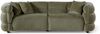Sofa 3-Sitzer 260x100x76 grün WILMA Bild 5