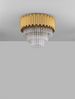 Nova Luce 9824078 MAGNOLIA Deckenleuchte 5-flammig Gold 40cm E14 Bild 2