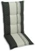 GO-DE Mittellehner-Auflage 110x50x7 cm grau Sitzkissen Sitzpolster Sitzauflage Bild 2
