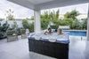 mSpa Whirlpool Oslo SAPPHIRE XL - Ø 160x65 cm - ganzjährig Outdoor Pool, Stecksystem mit Einlageplane, feste Außenwand - inkl. LED, UVC+, WiFi, App-Steuerung, 6 Personen Bild 4