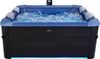mSpa Whirlpool Oslo SAPPHIRE XL - Ø 160x65 cm - ganzjährig Outdoor Pool, Stecksystem mit Einlageplane, feste Außenwand - inkl. LED, UVC+, WiFi, App-Steuerung, 6 Personen Bild 3