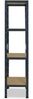 shelfplaza HOME 200x60x60 cm Schwerlastregal in anthrazit mit 4 Böden und 175 kg Traglast pro Boden Bild 5