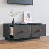 vidaXL TV-Schrank Grau 80x34x35 cm Massivholz Kiefer 818242 Bild 3