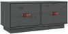 vidaXL TV-Schrank Grau 80x34x35 cm Massivholz Kiefer 818242 Bild 2