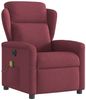 vidaXL Massagesessel Elektrisch Weinrot Stoff 3303127 Bild 4
