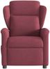 vidaXL Massagesessel Elektrisch Weinrot Stoff 3303127 Bild 5