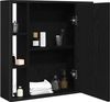 vidaXL Badezimmer-Spiegelschrank Schwarze Eiche 60 x 16 x 60 cm Holzwerkstoff 862228 Bild 3