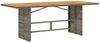 vidaXL Gartentisch mit Akazienholz-Platte Grau 190x80x74cm Poly Rattan 365310 Bild 2